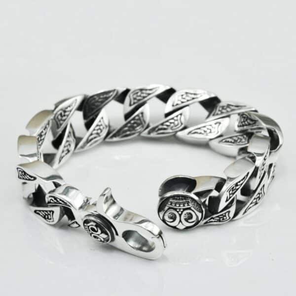 Sterling silver circle bracelet Link demo 1
