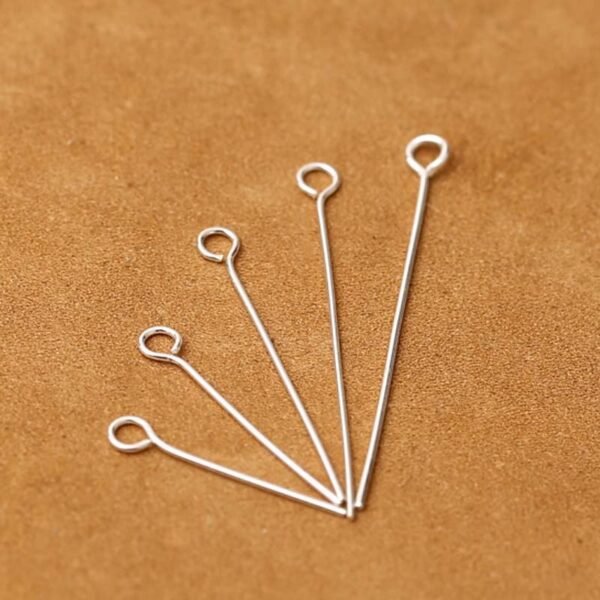 10 Pcs Silver Needle And Pin all lengthes