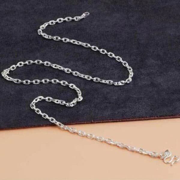 Pure Silver Necklace Chain untight