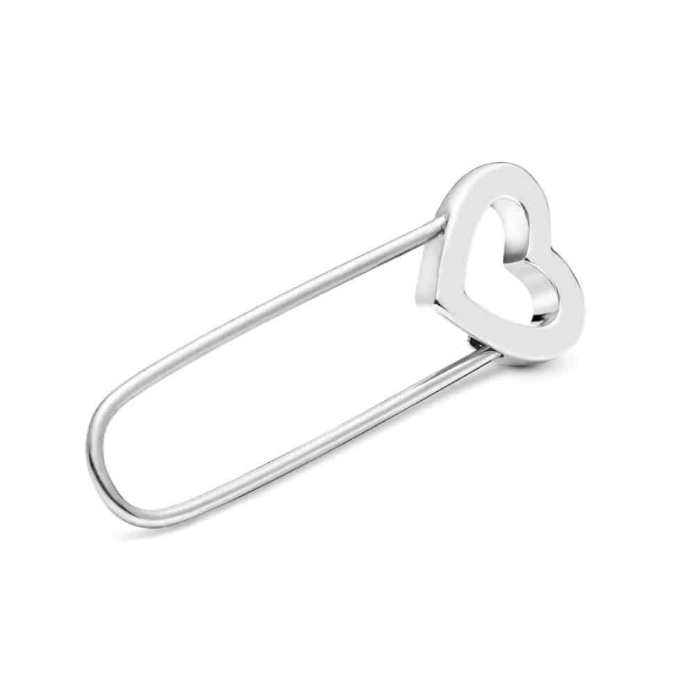 Silver Brooch - Safety Pin