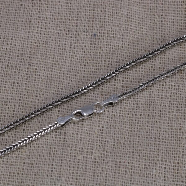 Sterling Silver Lotus Pendant necklace details