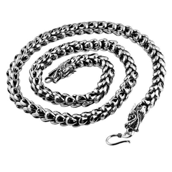 Dragon Necklace Sterling Silver demo