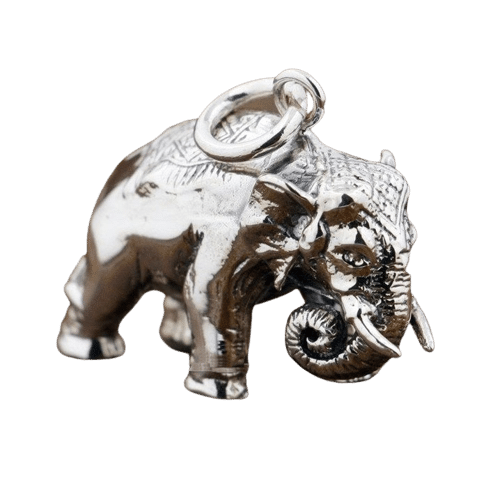 Elephant Silver Pendant demo