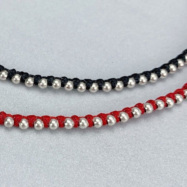 Silver Weave Necklace both colors