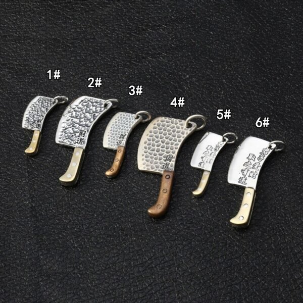 Silver Pendant 925 kitchen knife all models and their numbers