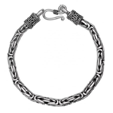 Silver Bracelet 925 vintage pattern demo