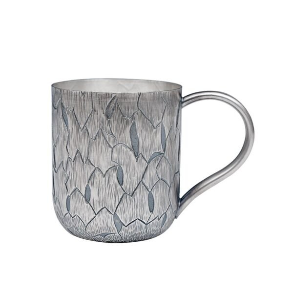 Pure silver coffee mug demo
