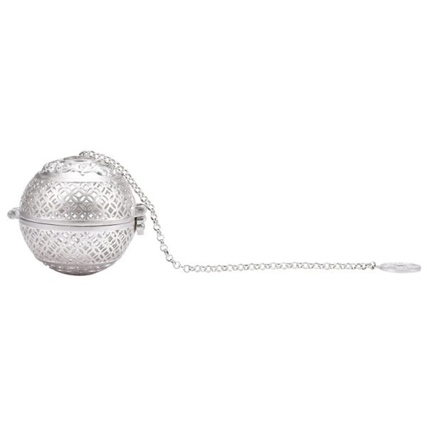 Tea ball strainer silver demo