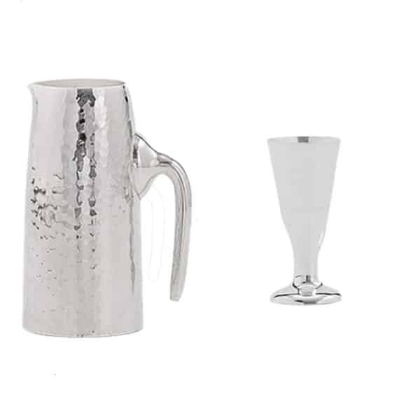 Silver Wine Decanter household jug demo